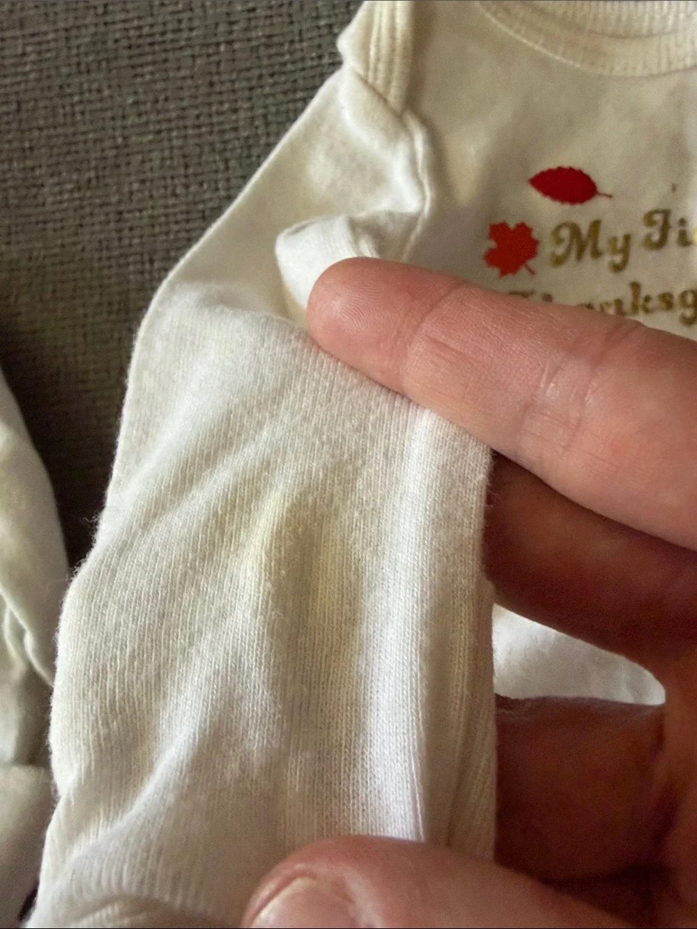 Carter's White Baby Bodysuit Duo with Red and Green Holiday Prints